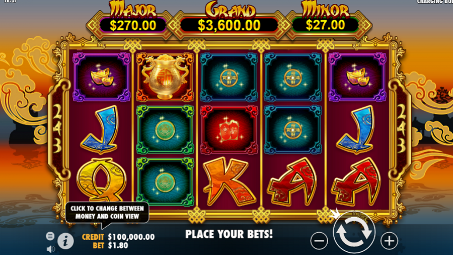 Raging Bull Slot - partycasino