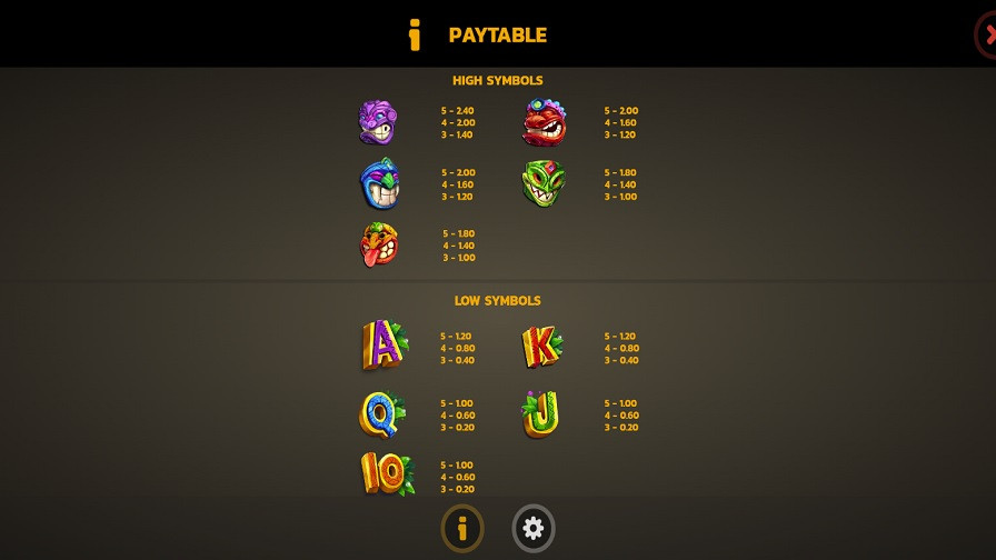 Treasures Of Kilauea Feature Symbols Eng - partycasino