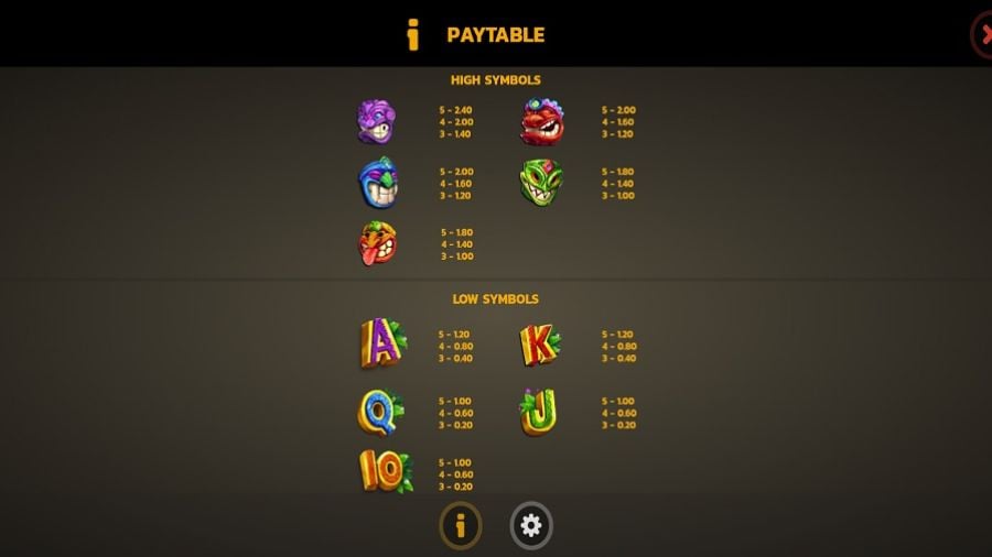 Treasures Of Kilauea Feature Symbols Eng - partycasino