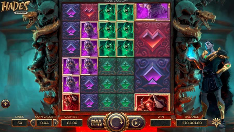 Hades Gigablox - partycasino