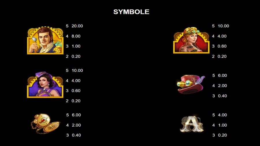 Noble Sky Feature Symbols De - partycasino