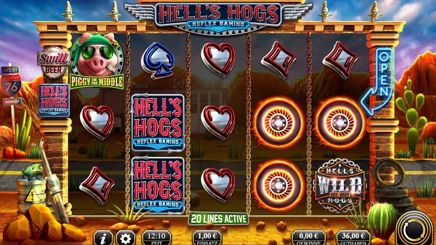 Hells Hogs Slot De - partycasino