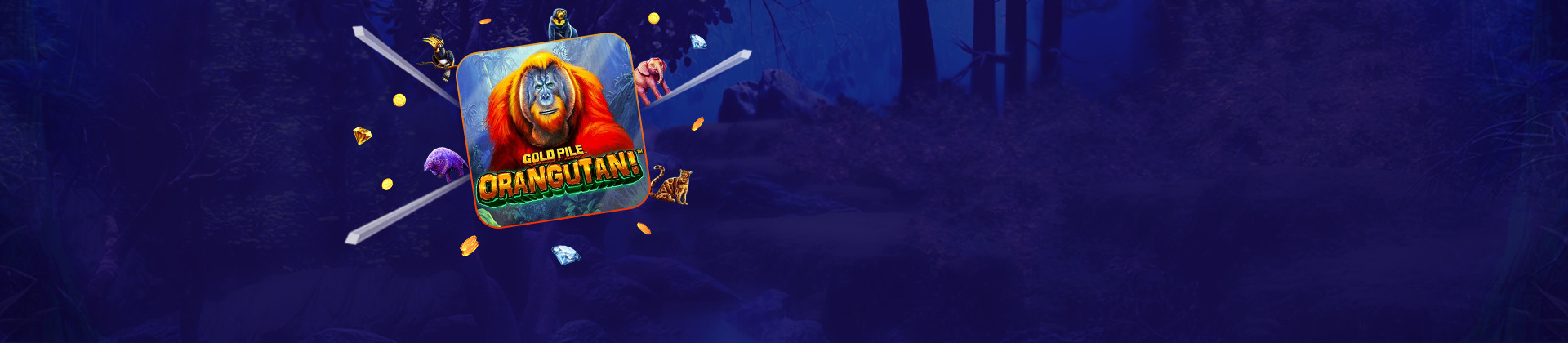 Gold Pile: Orangutan - partycasino