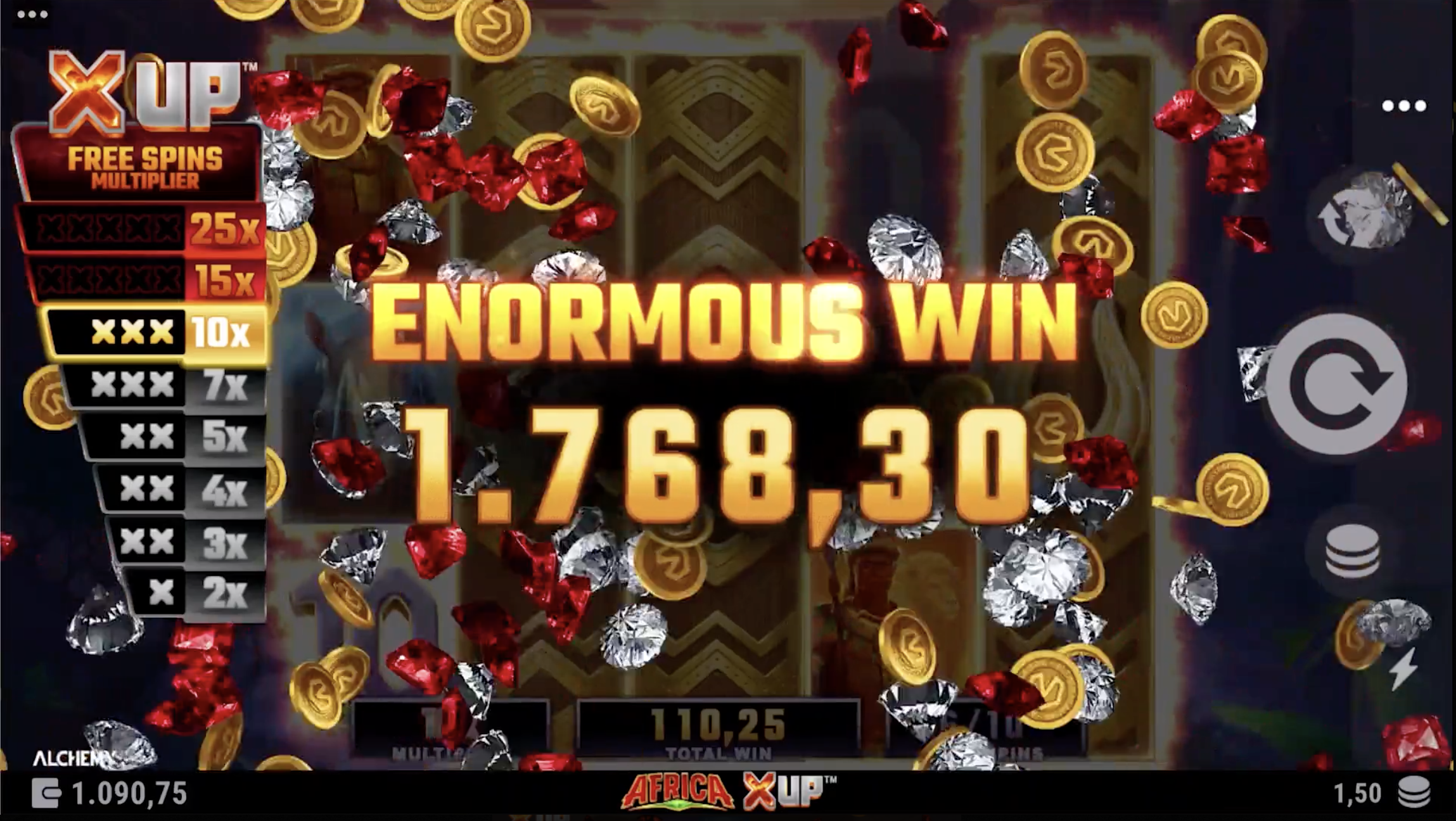 Africax Up Big Win - partycasino