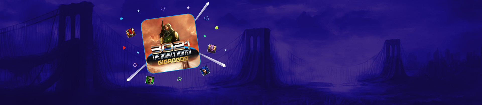 3021 The Bounty Hunter Gigablox - partycasino