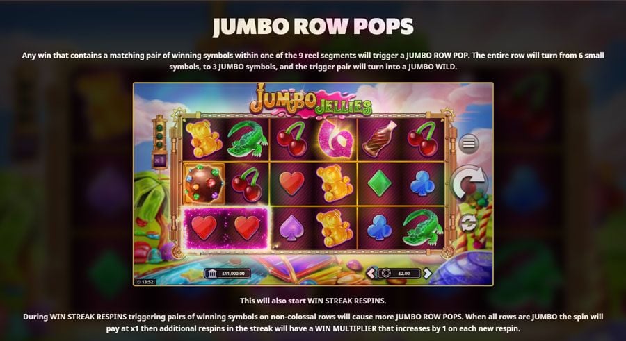 Jumbo Jellies Bonuses - partycasino