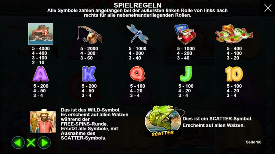 Big Bass Splash Feature Symbols De - partycasino