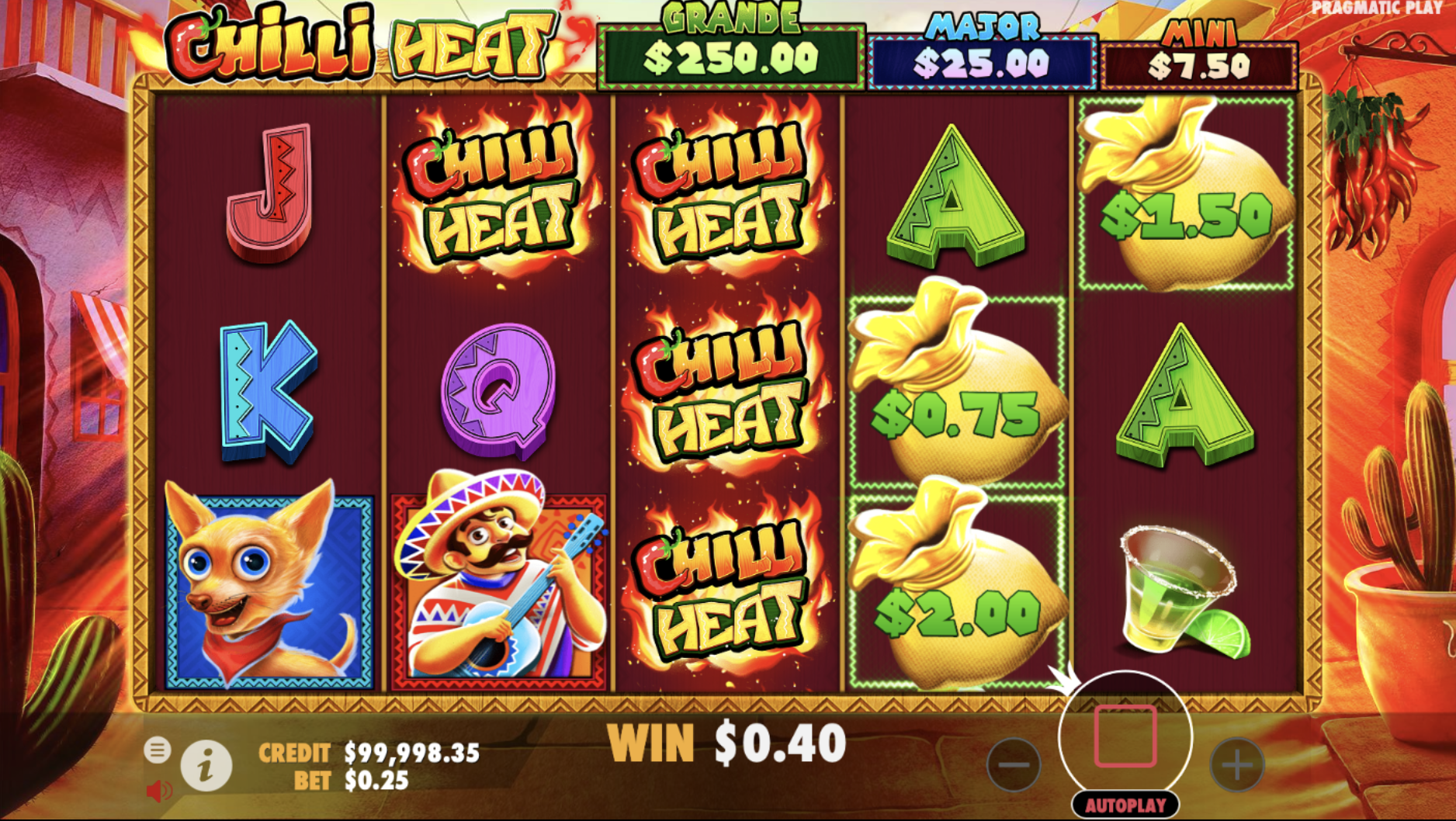 Chilli Heat Slot Main - partycasino