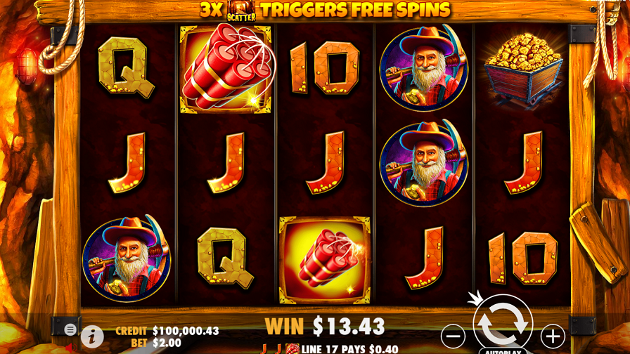 Gold Rush Bonus - partycasino