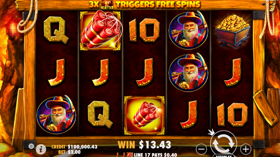 Gold Rush Bonus - partycasino