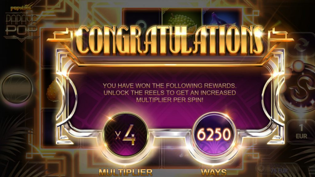 Papayapop Free Spins - partycasino