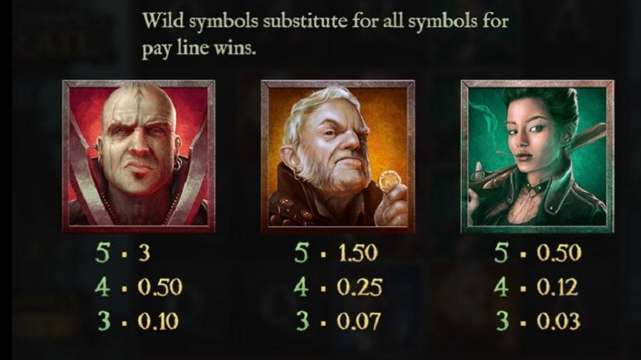 Dead Mans Trail Feature Symbols - partycasino