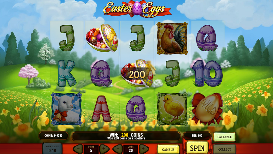 Easter Eggs Bonus - partycasino