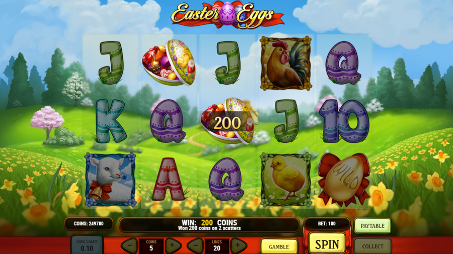 Easter Eggs Bonus - partycasino