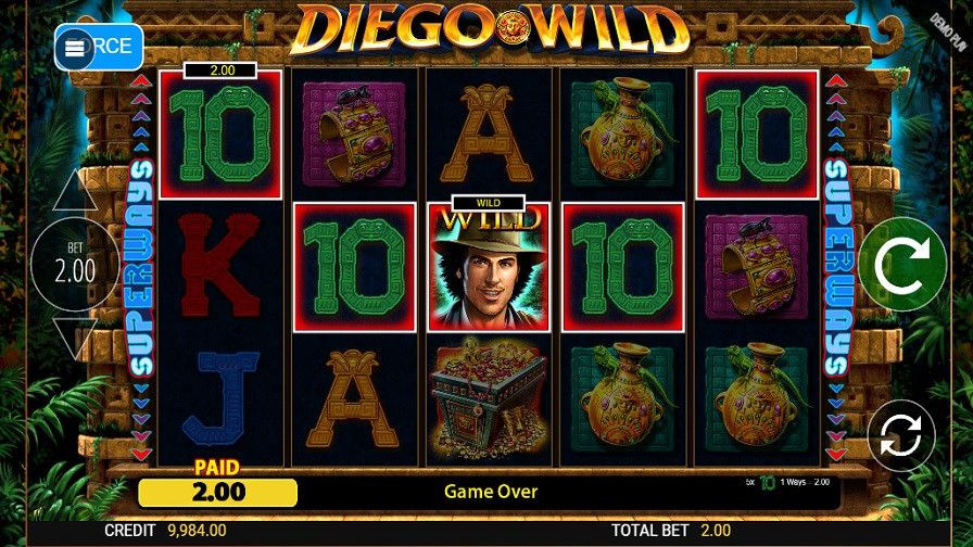 Diego Wild Bonus En - partycasino