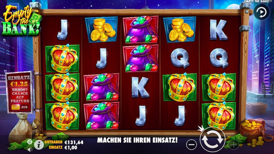Empty The Bank De Slot - partycasino