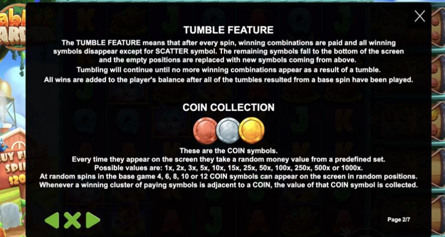 Rabbit Garden Symbols Eng - partycasino