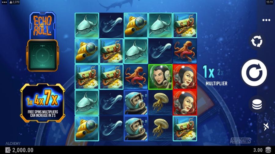 Aquanauts Slot Eng - partycasino