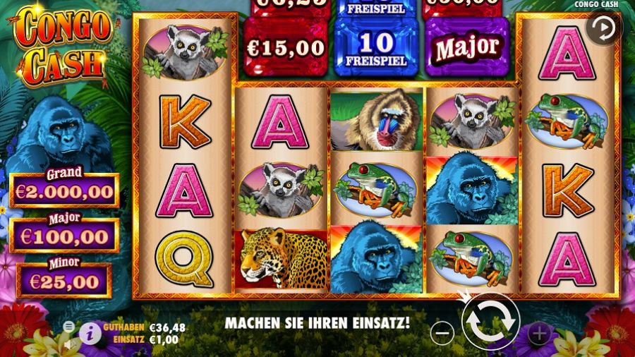 Congo Cash Slot De - partycasino