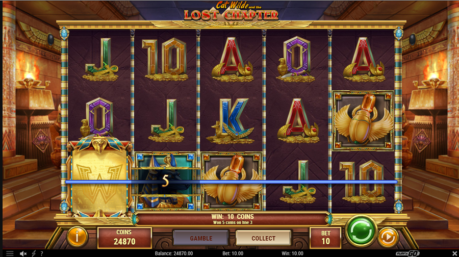 Cat Wilde And The Lost Chapter Bonus - partycasino