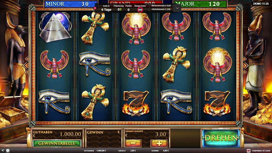 Guardians Of Luxor Slot De - partycasino