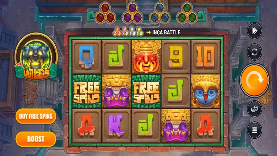 4 Masks Of Inca Slot En - partycasino