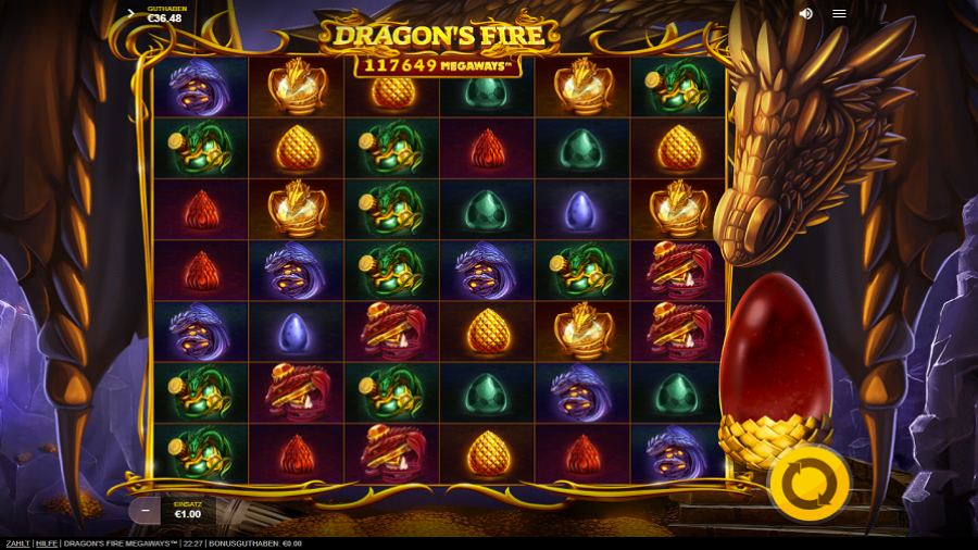 Dragons Fire Megaways Slot De - partycasino