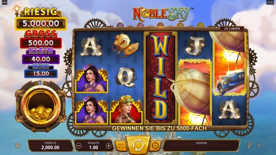 Noble Sky Slot De - partycasino