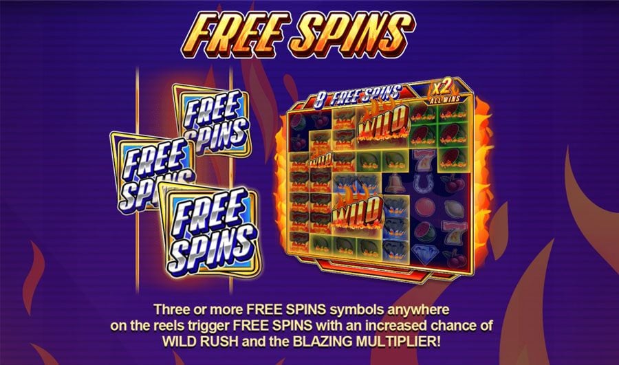 Blazing Clusters Bonuses - partycasino