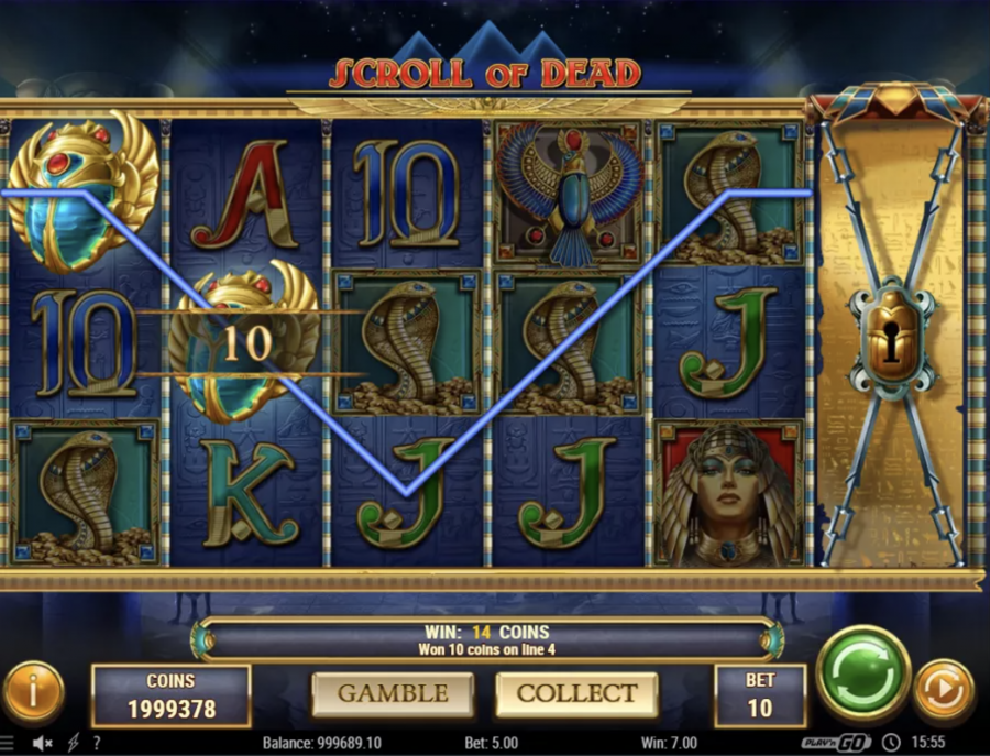 Screll Of Dead 1 - partycasino