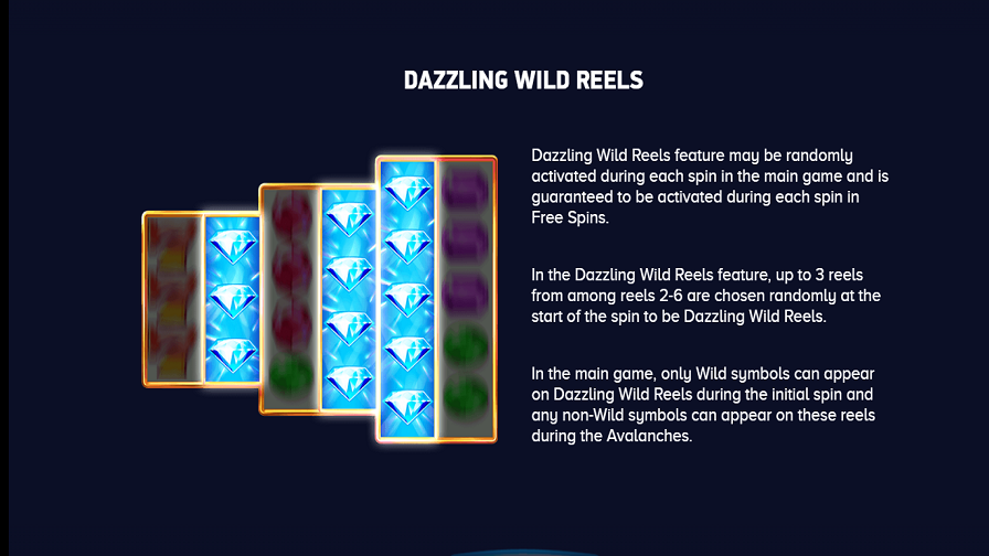 Dazzle Me Megaways Feature Symbols 2 - partycasino