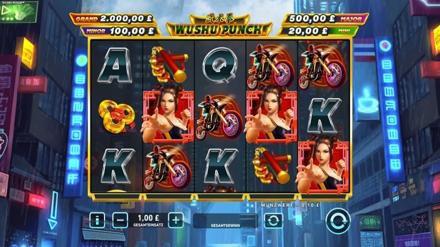 Wushu Punch Slot De - partycasino