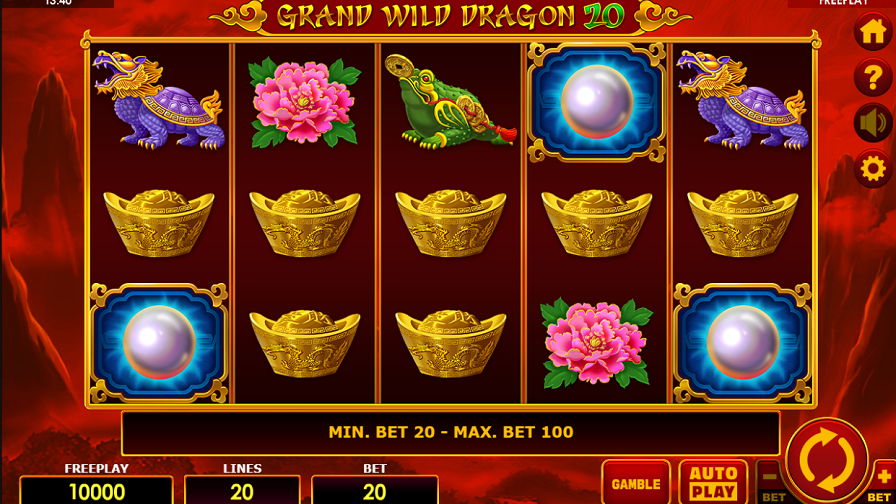 Grand Wild Dragon 20 Slot - partycasino