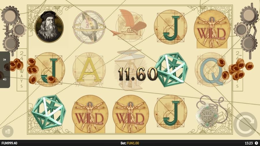 The Da Vinci Device Bonus Eng - partycasino