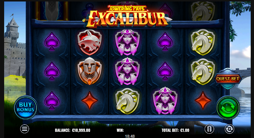Towering Pays Excalibur 1 - partycasino