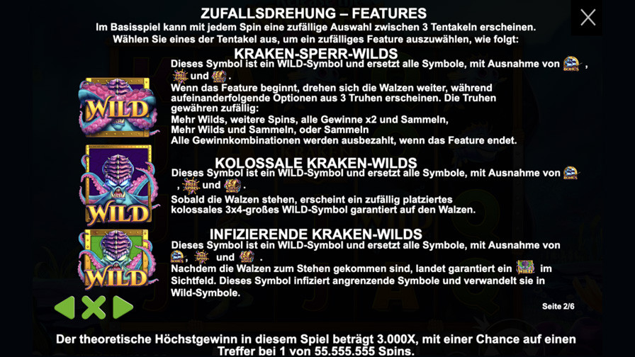 Release The Kraken Symbols De - partycasino