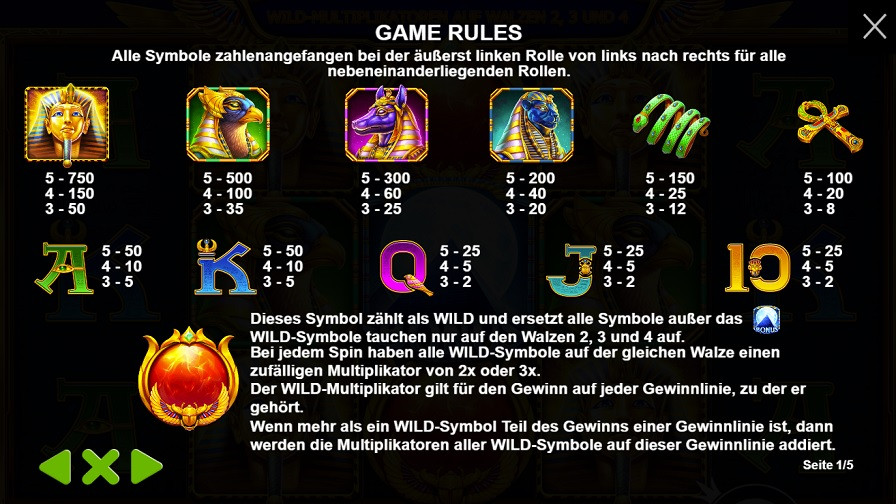 Fortune Of Giza Feature Symbols De - partycasino