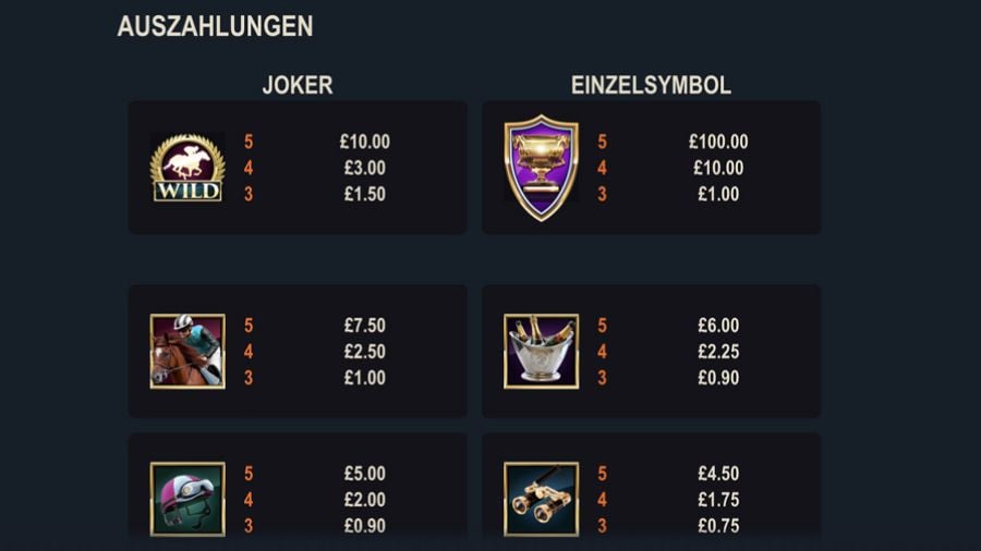 Front Runner Symbols De - partycasino