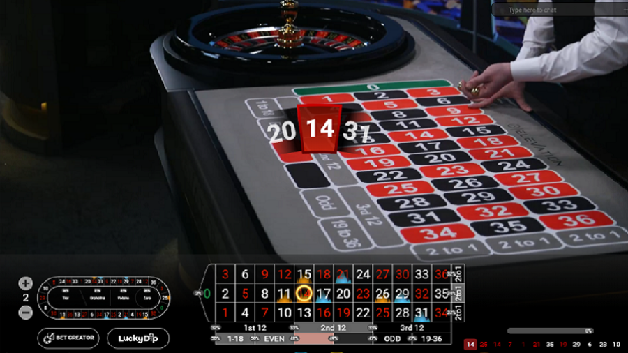 Elevation Roulette 2nd Pic - partycasino