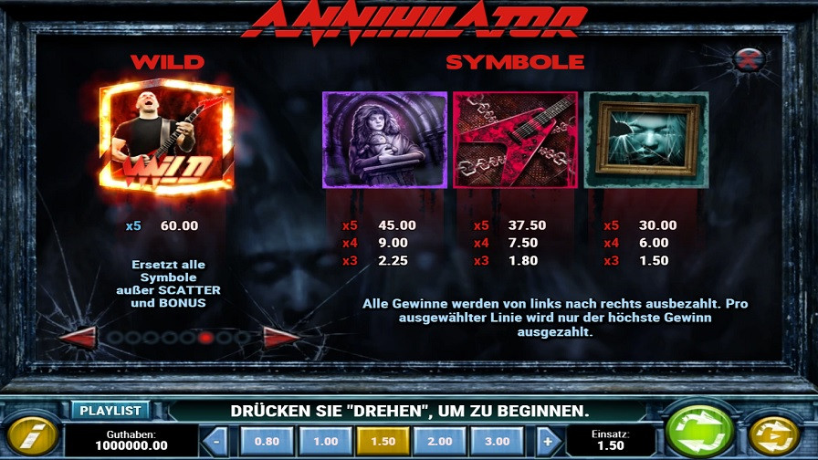 Annihilator Feature Symbols De - partycasino