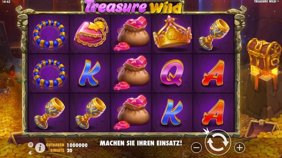 Treasure Wild Slot De - partycasino