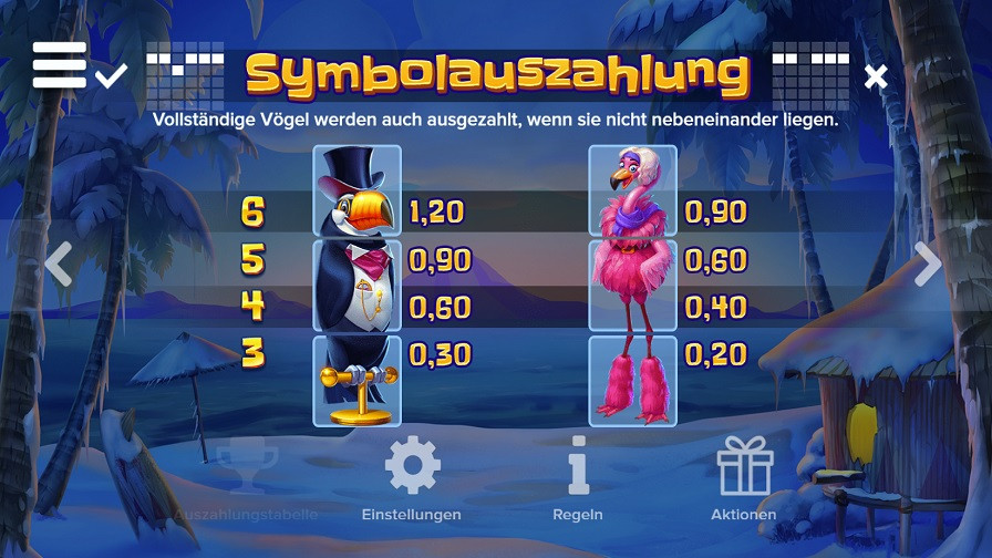 Tropicool Feature Symbols De - partycasino