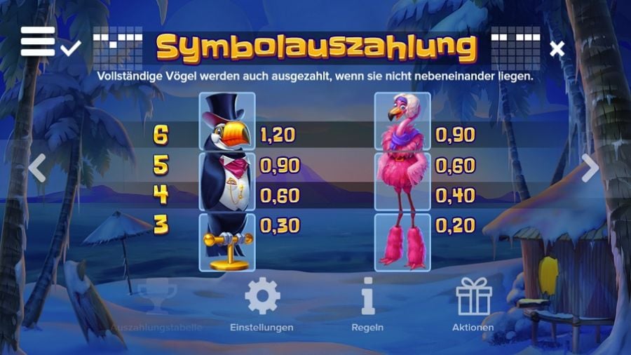 Tropicool Feature Symbols De - partycasino