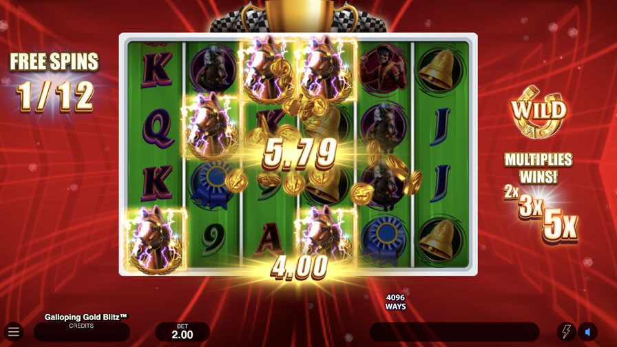 Galloping Gold Blitz Bonus Eng - partycasino