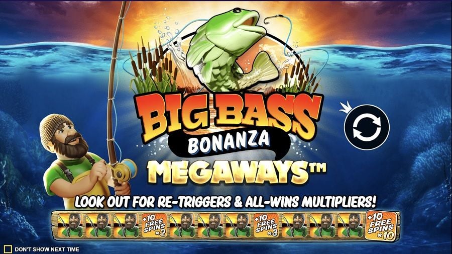Big Bass Bonanza Megaways Slot - partycasino