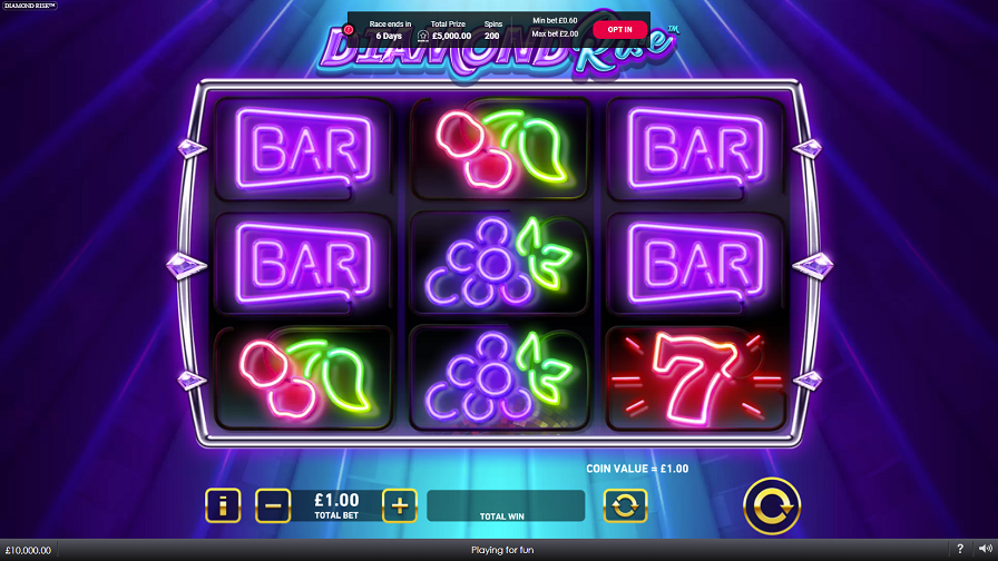 Diamond Rise Slot Eng - partycasino