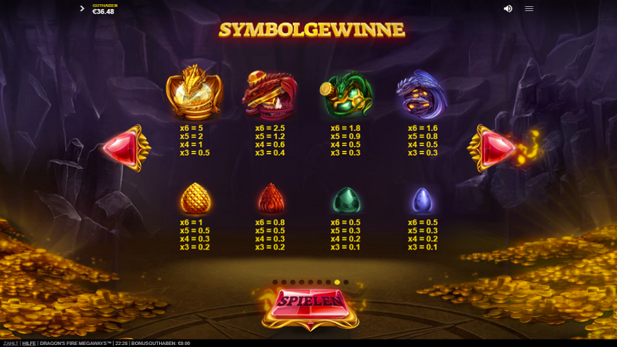 Dragons Fire Megaways Feature Symbols De - partycasino