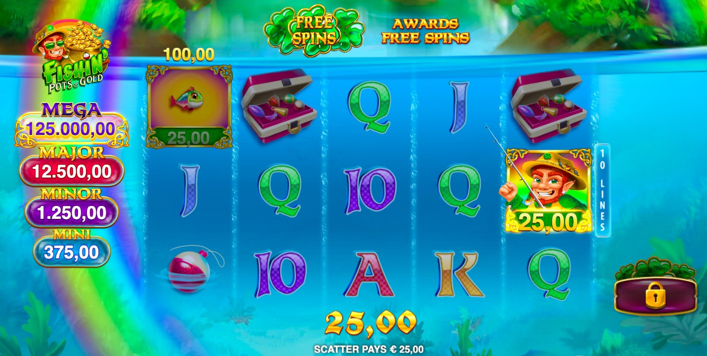 Fishin Pots Of Gold Main Game - partycasino