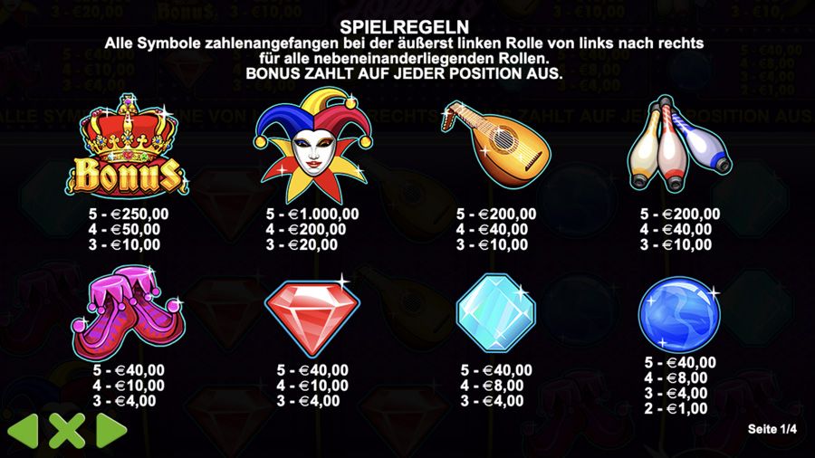 Jokers Jewels Symbols De - partycasino