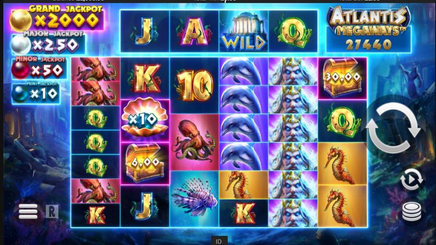 Atlantis Megaways Slot - partycasino